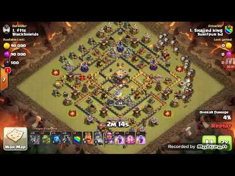 clash of clans games attack