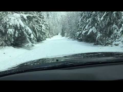 Drive in the snow