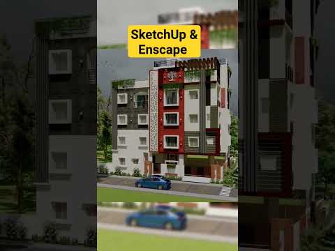#sketchup #Enscape #architecture #housedesign #civildesign #home