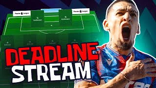 TRIPLE CAPTAIN OR BENCH BOOST!? 🚨| FPL DGW26 DEADLINE STREAM 👀| Fantasy Premier League 25/26 Tips