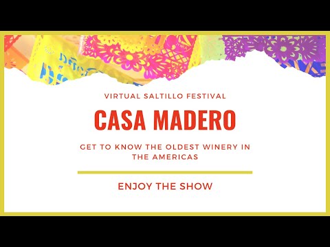Casa Madero - Register for Virtual Wine Tasting on September 15
