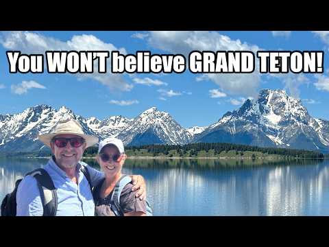 Our fantastic ADVENTURE in GRAND TETON NP with Two amazing HIKES | EPIC USA ROAD TRIP