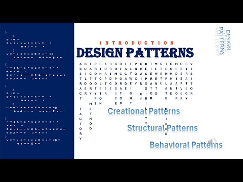 what is design patterns || types
