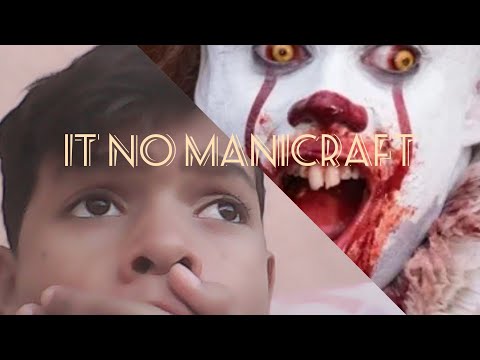 virei o it a coisa no manicraft e assustei todos os monstros