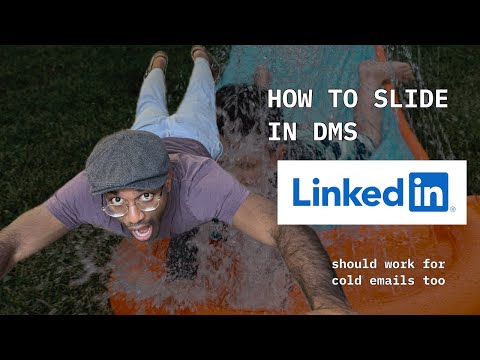 How to cold dm on linkedin