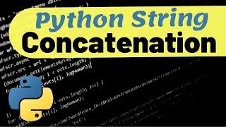 Python String Concatenation