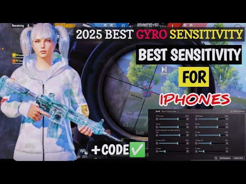 Best Sensitivity for IPhone | 2025 Best sensitivity Pubg | IPhone Xs best sensitivity.IPhone 11 best