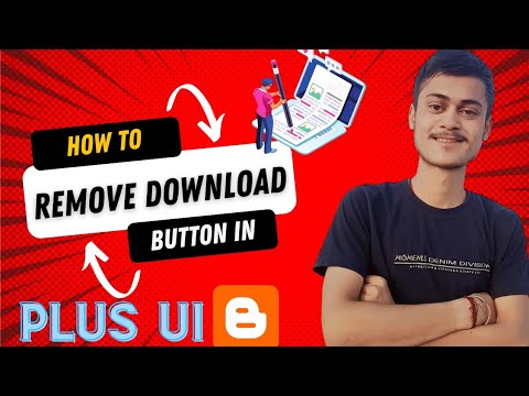 How to remove download this theme button in blogger Plus Ui | Tech Error