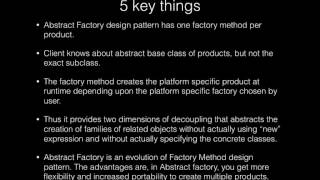 Abstract Factory Design Pattern Simplified