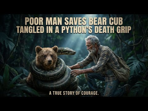 Poor Man Rescues Baby Bear, Then THIS Happens