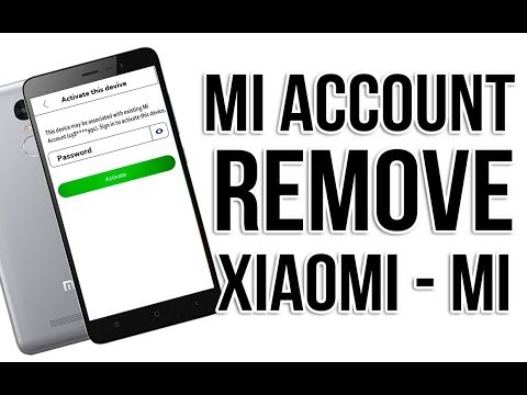 MI ACCOUNT EASY REMOVE.Note5,Note5pro,5,5A,Y1,Y1lite,Note4,4A,4,Note3,Note5A,4X,3S,3Splus,3Sprime