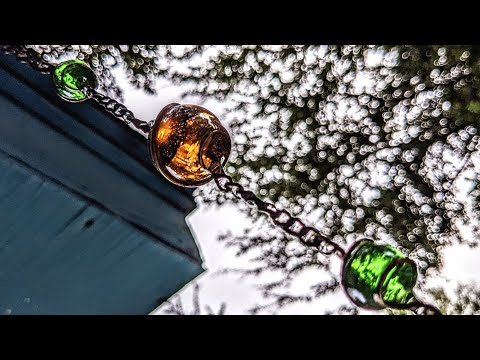 Rain Chains. Every drop counts!