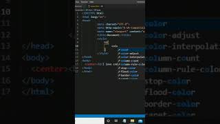 Css Text Shadow and Hover Effect #coding #codinglife #vscode #code #css #htmlcss #html #programming