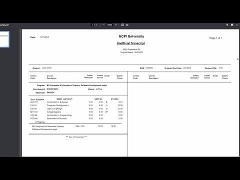How Do I Get My Unofficial Transcript?