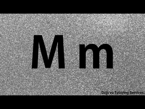 Letter M, m Funky Flashcard Video. Letter M, m Funky Flashcards. Letter M, m. Learning the alphabet.