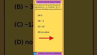 class10 maths chapter3 liner pair of equations #maths#shorts #shortsfeed#youtubeshorts #class10maths