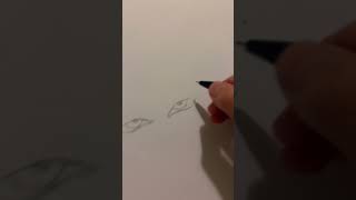 Eye drawing tutorial 👁️👄👁️#art #eyestutorial