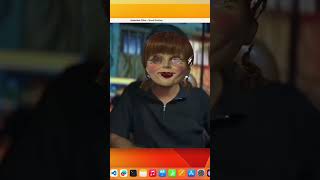 Finally! Annabelle Face Filter Using Python|💀😱 Horror Filter #ghost #horror #python #annabelle #ai