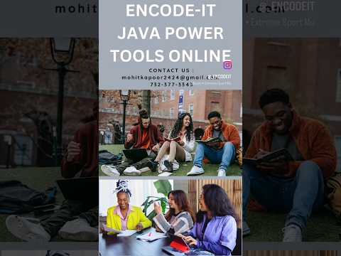 Learn JAVA Power Tools Online From Encode-IT ✨ #java #javacourse #javacoursesonline