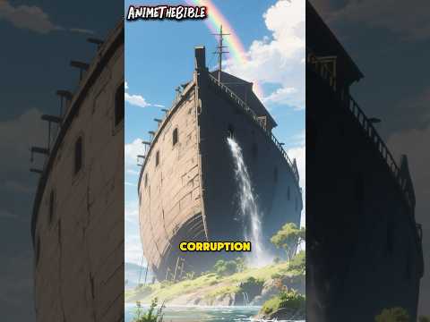 Hey AI, anime Noah’s Flood for me - thanks! #anime #biblestories #nephilim #animethebible