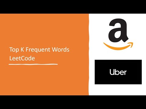 Top K Frequent Words LeetCode - Java - 692