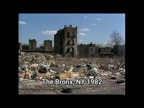 Driving through what Jimmy Carter called “The Worst Slum in America” Charlotte Street The Bronx 1982