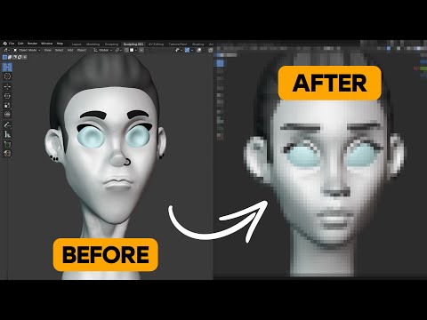 How I FIX My Ugly Sculpts In Blender