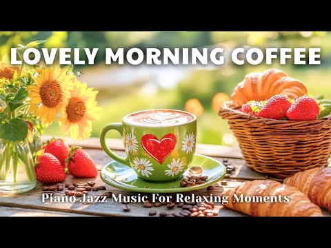 Lovely Morning Coffee ☕ | Piano Jazz Music For Relaxing Moments