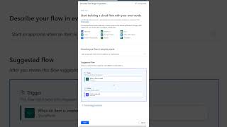 Power Automate Copilot - Build a flow by describing it