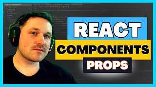 O que são COMPONENTES e PROPS no React - Entenda como funciona - Aula 08