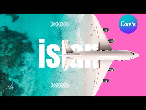 Travel Intro Animation Using Text Reveal Effect In CANVA