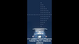 C++ pattern code. Pattern Programs Tutorial: Part 7 - Character patterns