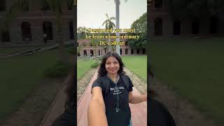 Must be an ordinary college (i assumed🥲) #delhiuniversity