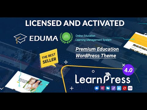 How to Create Online Course, LMS, Educational Website with Eduma Theme | Download Eduma Theme 2021