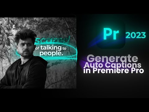 Create Auto Captions In 2 Minutes in Premiere Pro