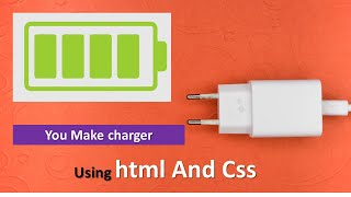 pure CSS Battery charging animation in CSS /Css Animation Code