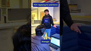 When you politely ask for leave…and the manager replies with that long ‘Aahhh… hee…’ 😅