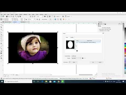 Add a Frame to an Image in CorelDraw