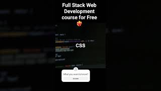 complete web development course. full stack web development tutorials #mdashraf #tutorial #coding