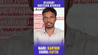 Flutter Training in Chennai | FITA Student Success Stories| Mobile app developer #Chennai #Flutter