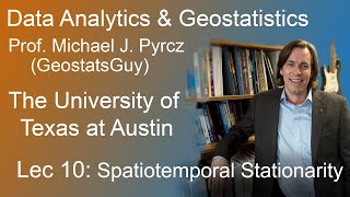 10 Data Analytics: Spatiotemporal Stationarity