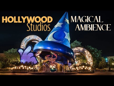 Sorcerer Hat Night Ambience | Walt Disney World Nostalgia (Relaxing Disney Atmosphere)