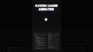 Glowing Loader Animation Using HTML & CSS | Modern UI/UX Web Animation 2025