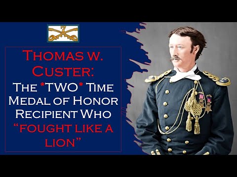 Custer's 7th: Tom Custer Part I: FIRST EVER Two Time MOH Recipient 🏅🏅