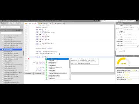 Intellisense in CloudFleek ServiceNow IDE
