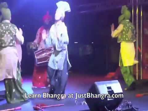 Bhangra Classes Online - Just Bhangra Live Dance Performace on Stage