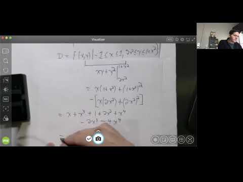 Examples of integrating a function f(x,y) over a region of type 1 or type 2