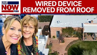 Nancy Guthrie search: "Wired device" removed from home's roof