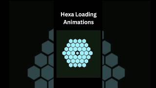 Hexa loading animation using CSS #css #codeinvent