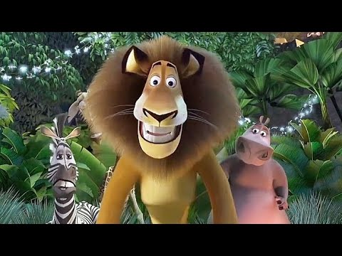 Alex Scares Mort Scene _ MADAGASCAR (2005) Movie CLIP (720P_HD)